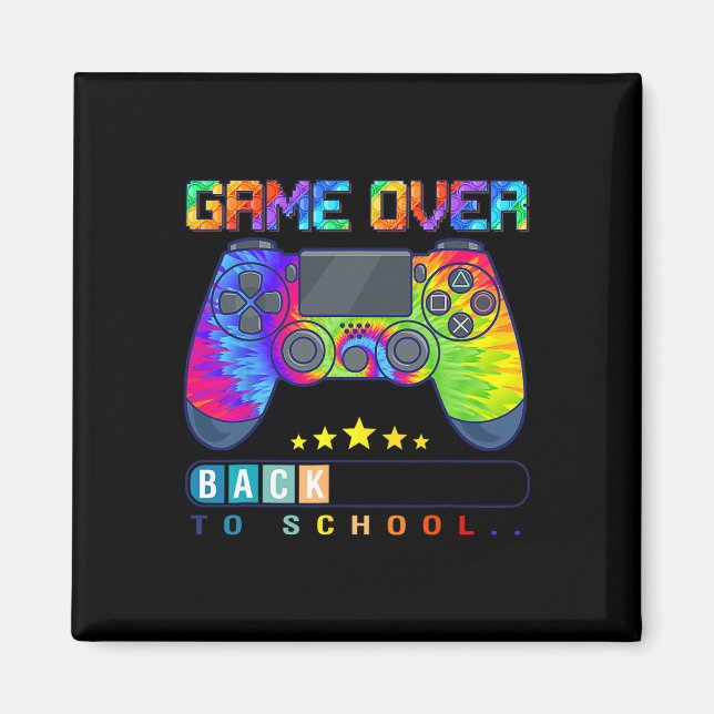 Íman Jogo Terminado De Volta à Escola Diversão Crianças (Frente)