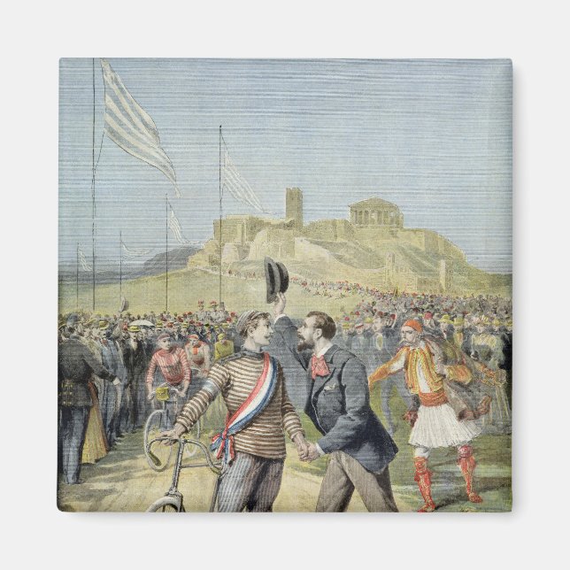 Íman Jogos de Olimpiadas em Atenas (Frente)