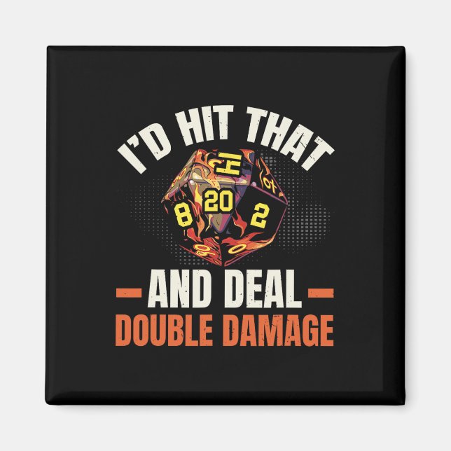 Íman Jogos De Rpg De Interpretação De Papel D20 Jogos D (Frente)