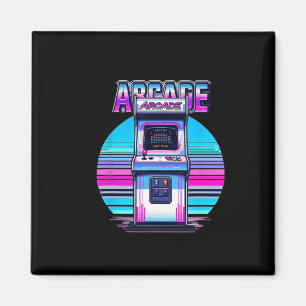 Íman Jogos de Vídeo Arcade Vintage Retro dos Anos 80 e