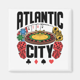 Íman Jogos do Casino de Atlantic City em Nova Jersey