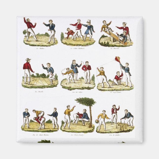 Íman Jogos Infantis, 1810 (Frente)