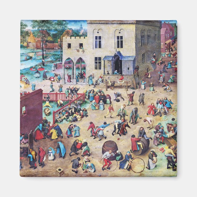Íman Jogos Infantis, Pieter Bruegel (Frente)