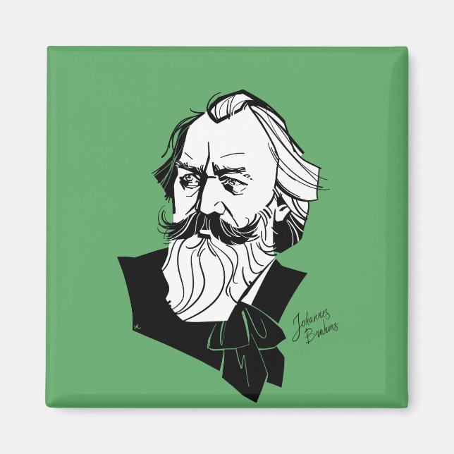 Íman Johannes Brahms (Frente)