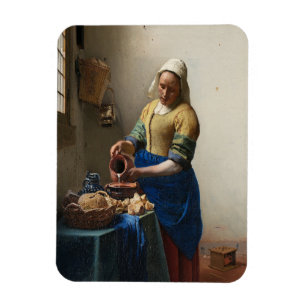 Íman Johannes Vermeer, A Milkmaid
