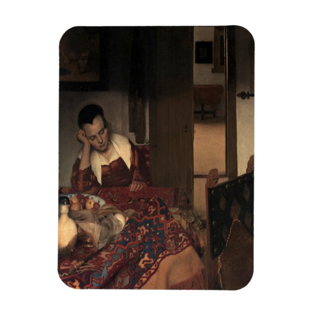 Íman Johannes Vermeer, Jovens Mulheres Dormindo (Vertical)