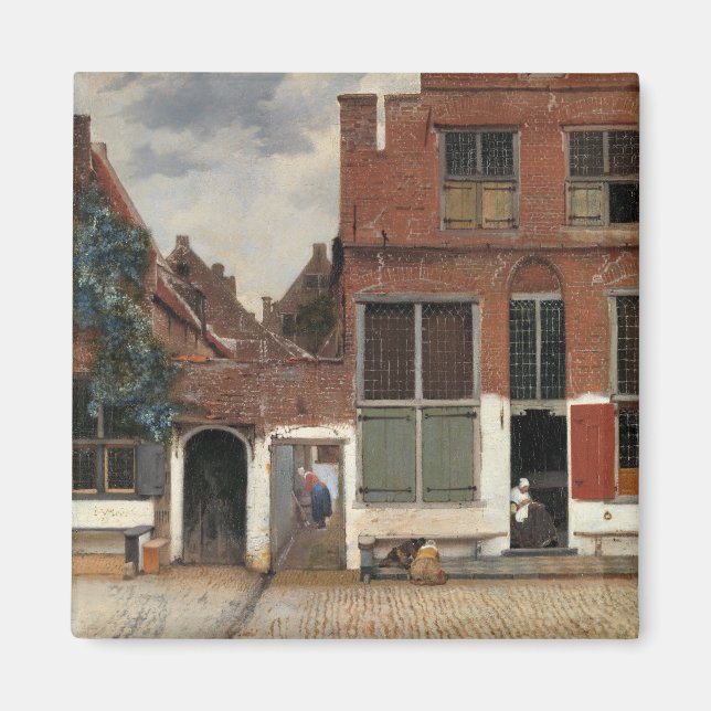 Íman Johannes Vermeer - Little Street (Frente)