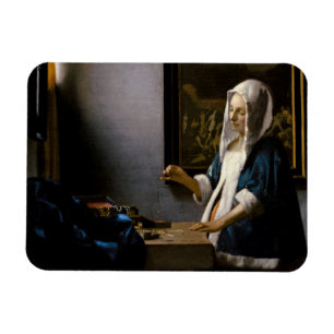 Íman Johannes Vermeer - Mulher Equilibrando