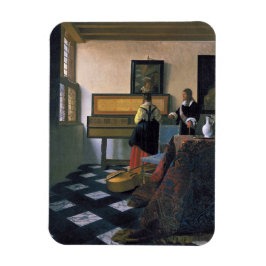 Íman Johannes Vermeer, van Delft, A lição de música
