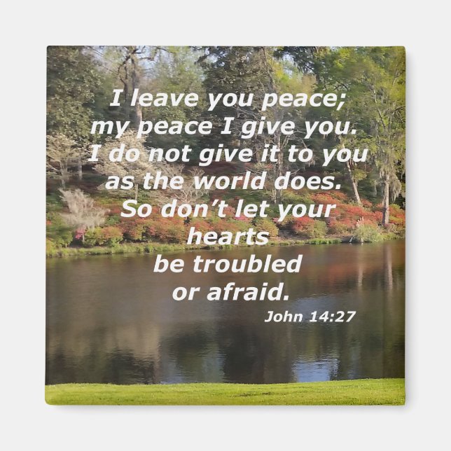 Íman John 14:27 (Frente)