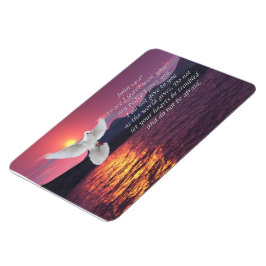 Íman John 14:27 Bíblia aspas Magnet