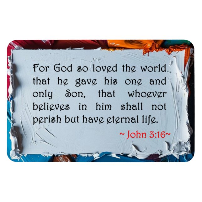 Íman John 3:16 (Horizontal)