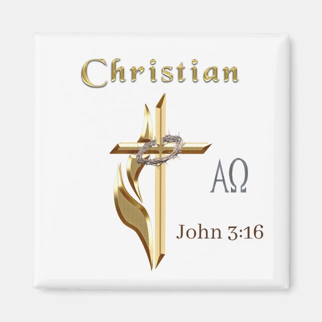 Íman JOhn 3:16 (Frente)