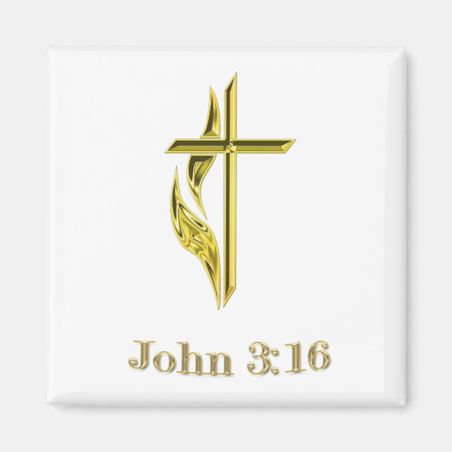 Íman John 3:16 (Frente)