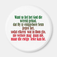 John 3:16 Afrikaans