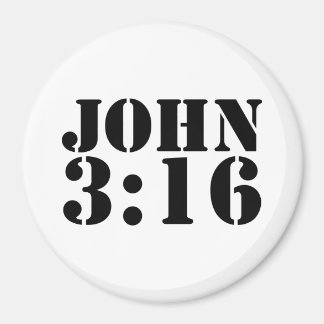 Íman JOHN 3:16 Magnet for fridge or car