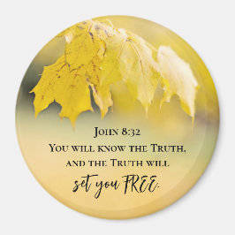 Íman John 8:32 A Verdade lhe dará Bíblia GRATUITA Verse