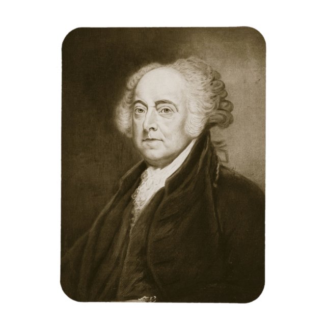 Íman John Adams, segundo Presidente dos Estados Unidos  (Vertical)