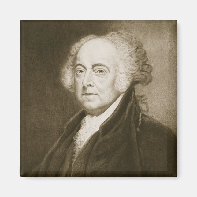 Íman John Adams, segundo Presidente dos Estados Unidos  (Frente)
