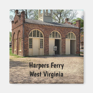 Íman John Browns Fort em Harpers Ferry West Virginia
