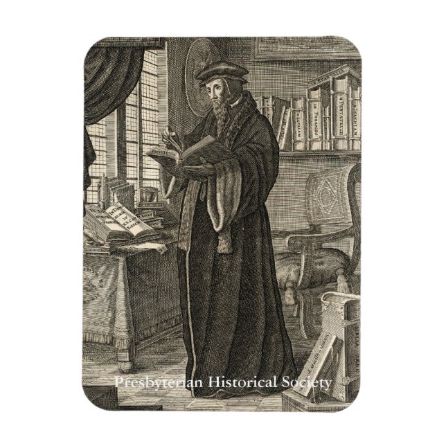 Íman John Calvin Magnet (Vertical)
