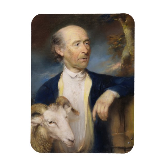 Íman John Collins de Devizes (fl.1771-99) 1799 (pastel) (Vertical)