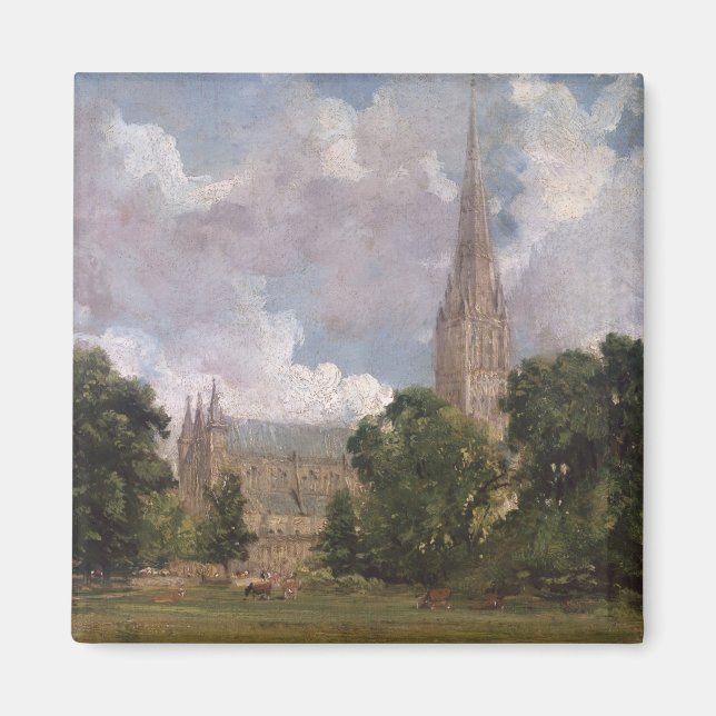 Íman John Constable | Catedral de Salisbury a partir da (Frente)