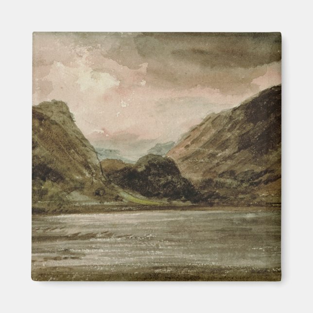 Íman John Constable | Derwentwater, Cumberland, c.1806 (Frente)