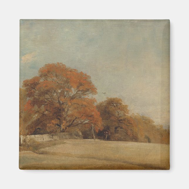 Íman John Constable | Uma paisagem natural em East Ber (Frente)