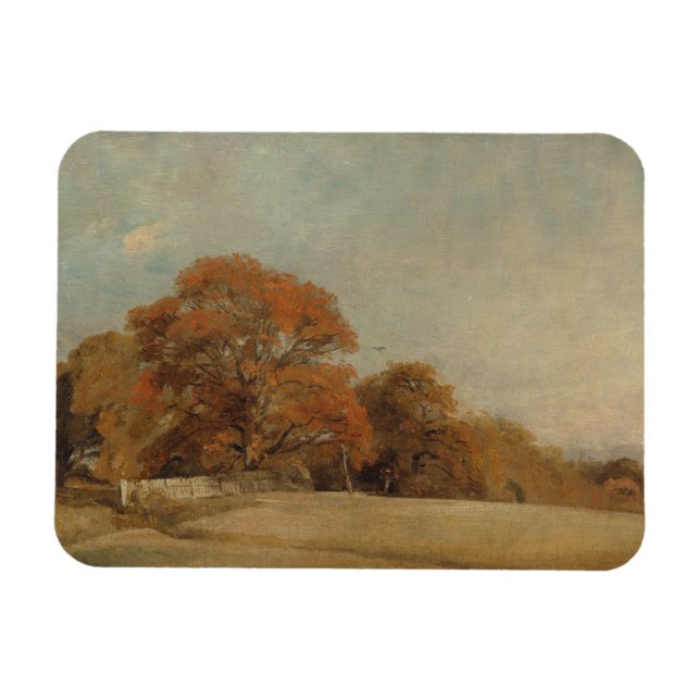 Íman John Constable | Uma paisagem natural em East Ber (Horizontal)