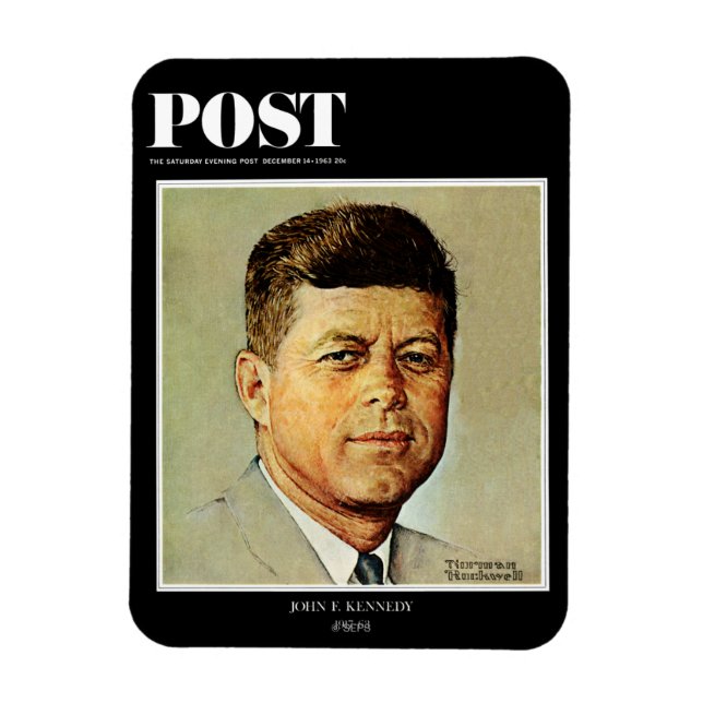 Íman John F. Kennedy IN MEMORIAM (Vertical)