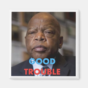 Íman John Lewis, bom magnete de problemas