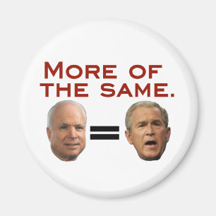 Íman John McCain: Mais do mesmos. McSame.