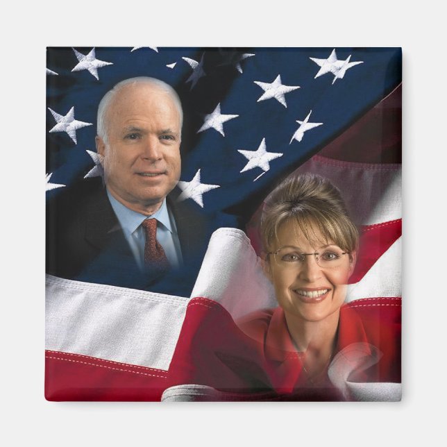 Íman John McCain & Sarah Palin, Eleições 2008 (Frente)