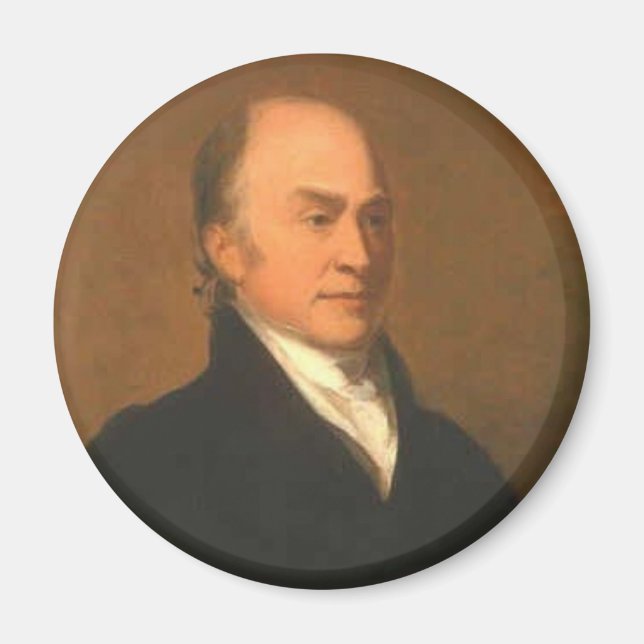Íman John Quincy Adams (Frente)