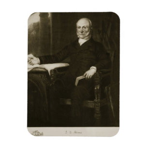 Íman John Quincy Adams, 6o presidente do Sta unido