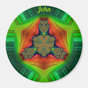 Íman JOHN ~ Shades Purple, Green, Red e Orange