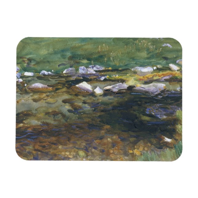 Íman John Singer Sargent - Brook e Meadow (Horizontal)