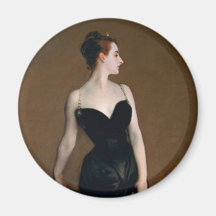 Íman John Singer Sargent Madame X Retrato Clássico