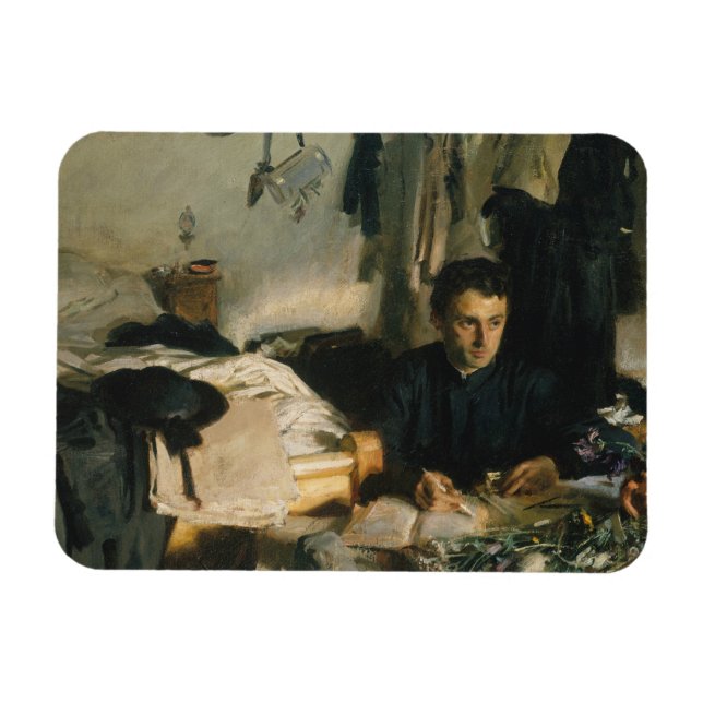 Íman John Singer Sargent - Padre Sebastiano (Horizontal)