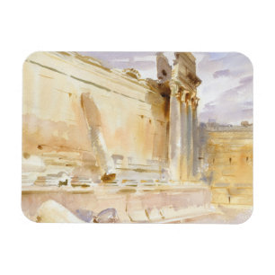 Íman John Singer Sargent - templo do Baco, Baalbek