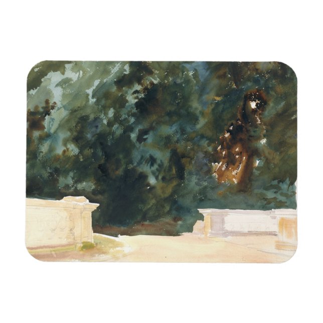 Íman John Singer Sargent - Terrace e Jardins (Horizontal)
