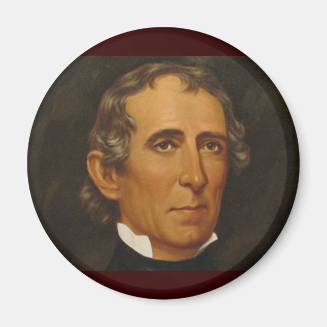 Íman John Tyler 10 (Frente)