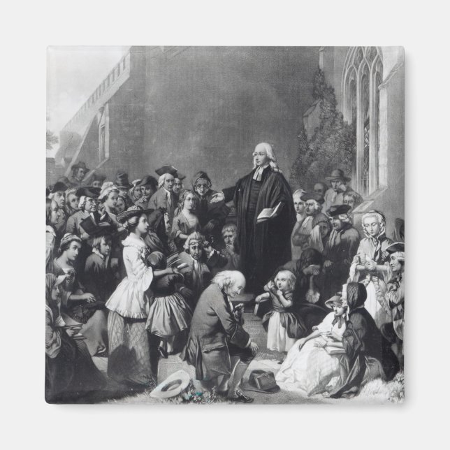 Íman John Wesley pregando (Frente)