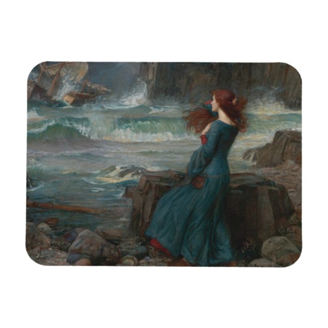 Íman John William Waterhouse - Miranda - O Tempest (Horizontal)