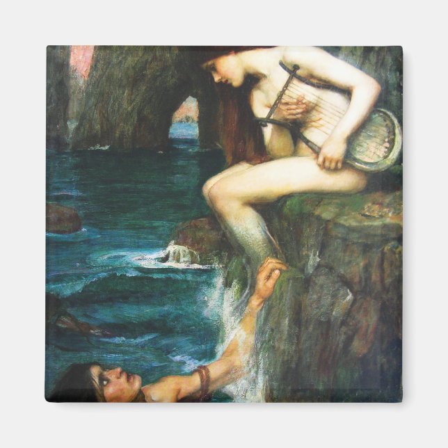 Íman John William Waterhouse O Magnet Siren (Frente)