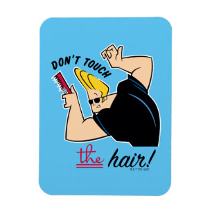 Íman Johnny Bravo Comb - Não toque no cabelo!