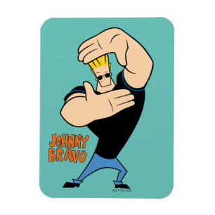 Íman Johnny Bravo Picture Frame Pose