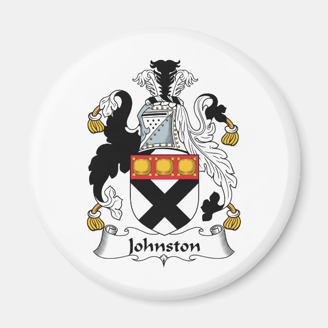 Íman Johnston Family Crest (Frente)