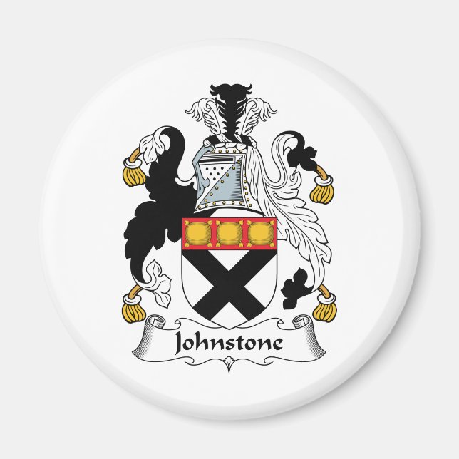 Íman Johnstone Family Crest (Frente)